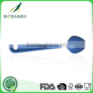 Environmental Best Design Colorful Bamboo Fiber Soup Serving Spoon thumbnail-2