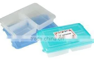 pp Food Container,pp Storage Box,3section Rect Food Container thumbnail-2