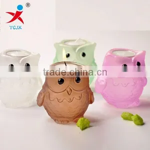 Resistance High Temperature Transparent Creative Glass Candle Holders thumbnail-1