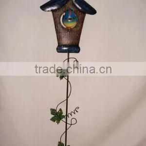 YS88314 Unique Bird Room Iron Garden Stick Made in Xiamen With Size 9*3.5*39.25" thumbnail-1