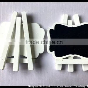 Folding Portable Wood Chalkboard With Stand(2pcs) thumbnail-2