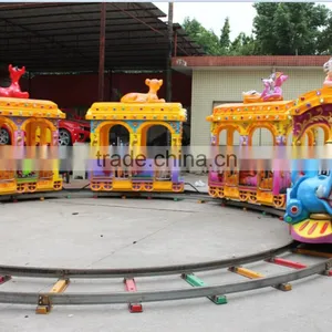 Amusement Park Electric Train Track Happy Elephant Train LT- 4072B thumbnail-1