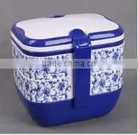 Portable Three Layers Rectangular Lunch Box With Lock thumbnail-1