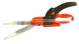360&deg; Swivel Stainless Steel Grass Shears - Wavy Blade thumbnail-1