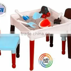 2015 New Hot Cheap Liberty House Square Table and Chair Toys for Children Wholesale From China ICTI Manufacture thumbnail-1