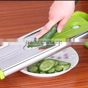 2017 The New Kitchen Stainless Steel V Blade Mandoline Slicer thumbnail-4
