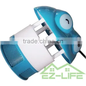 2017 Hot Sale Solar Cartoon Frog Electric Mosquito Light Lamp Insect Killer thumbnail-1