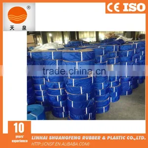 Blue Color Pvc Lay Flat Fire Resistant Hose/pvc Flexible Hose and Pvc Garden Hose thumbnail-4