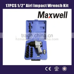 17PCS 1/2" AirI Impact Wrench Kit thumbnail-1