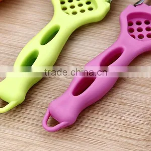 Factory Top Quality PP Material Handle Stainless Steel Blade Multifunctional New Style Peeler and Grater thumbnail-6