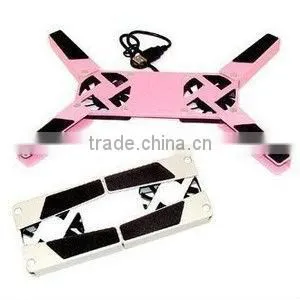 Folding 2-Fans USB Notebook Air Cooling thumbnail-1