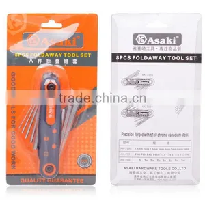 8 PCS Multi Hex Key Wrench Set thumbnail-4