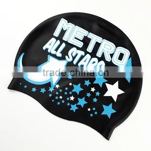 2016 Full Color Print Colorful Silicone Swimming Cap thumbnail-4
