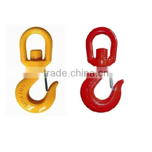 Drop Forged Swivel Hoist Hook With Safety Latch thumbnail-6