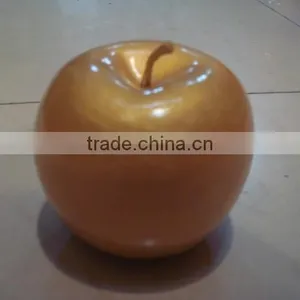 Big Artificial Golden Apple Fake Fruits Faux Fruits thumbnail-1