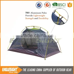 2017 Wholesale Silicon Ultralight Aluminum Pole Camping Tent thumbnail-3