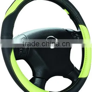 Popular Comfortable PU Car Steering Wheel Cover With Different Color thumbnail-1