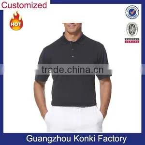 Men's Business Plain Polo Shirt thumbnail-1