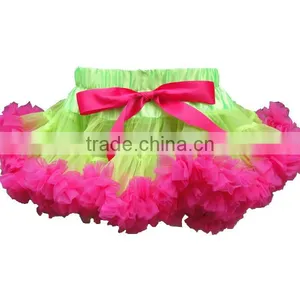 Lovely Fluffy Chiffon Pettiskirts Baby Girls Skirts Children Tutu Skirt Princess Dance Party Tulle Skirt thumbnail-3