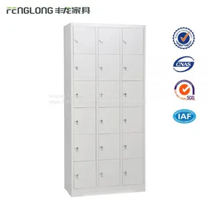 Public 18 Door Locker Steel Locker Cabinets With CKD Package thumbnail-1