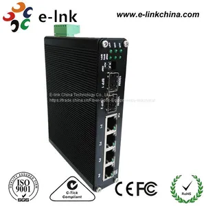 Самоконфигурируемый усиленный 4-портовый 10/100/1000BASE-T + 2-портовый 1000BASE-FX SFP-эфирный коммутатор с PoE+ thumbnail-3