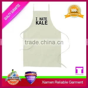 New Design Printed Kitchen Plastic 100 Cotton Aprons thumbnail-1