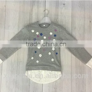 Best Price of Kids Children Blank Raglan t Shirt Wholesale With High Quality thumbnail-3