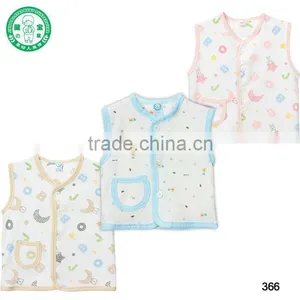 Fashion Cotton Baby Boy & Girl Waistcoat, Kids Cute Clothes Baby Vest thumbnail-4