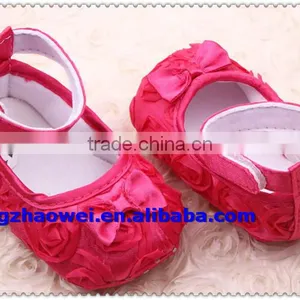 Solid Rose Baby Girls Dress Shoes thumbnail-3