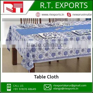Custom Size Decorative Printed TableCloths thumbnail-3