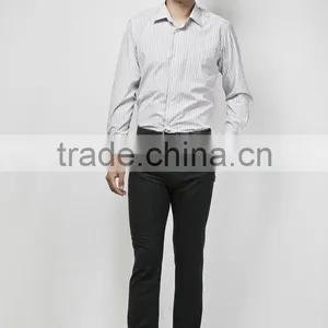 2014 Latest Western Style Mens Custom Dress Shirt 100% Cotton thumbnail-2