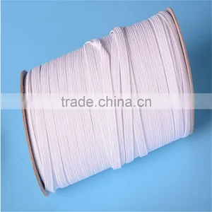 Braided Elastic Cord/Elastic Band/Elastic Rope/Bungee/Black Heavy Stretch Knit Elastic Spool thumbnail-1