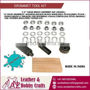 High Quality Grommets Tool Kit With Washer, Backer and Anvils thumbnail-1