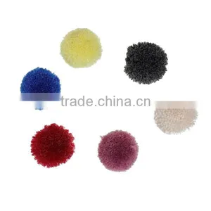 Cheap Wholesale Round 20mm Cashmere Pom Pom Balls DIY Craft Decoration thumbnail-1