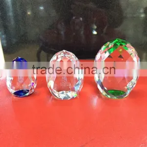 2D Laser Crystal Engraving,Egg Shape Crystal Paperweight for Sale thumbnail-1
