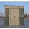 4' x 8' ft Metal Pent Shed , Sunor Garden Tools Storage Sheds With Powder Coated Frame thumbnail-1