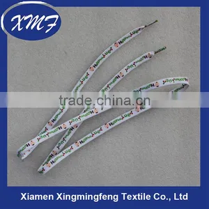 Flat Double Sides Cartoon Printed Shoelaces/silk Screen Printing Shoe Laces thumbnail-4