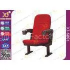 Fabric Cushion Spring Recovery Theater Chairs , Commercial Cinema Seating thumbnail-1