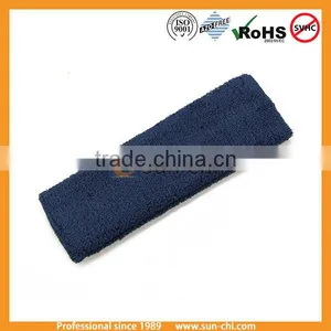 China Yiwu Factory Wholesale Good Design Coral Fleece Sport Purple Headbands thumbnail-1
