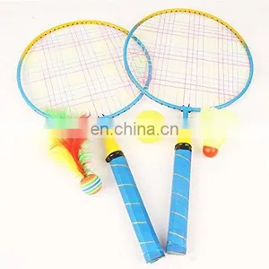Kid's Badminton Sets Children Indoor/Outdoor Sports Toy Ball Game-Orange/White thumbnail-1