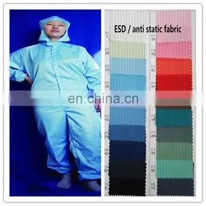 Clean Room Esd Fabric Clothes Antistatic Cleaning Garment Workwear thumbnail-4