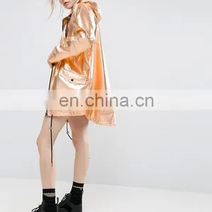 Winter Stylish Ladies Belted Khaki Women Trench Coat thumbnail-1