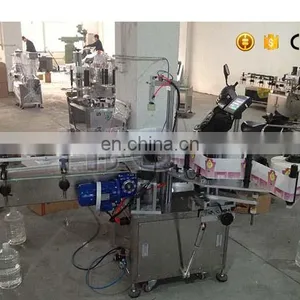 SUS304 Stainless Steel Automatic Round Bottle Fixed-position Sticker Labeling Machine With Date Printer thumbnail-5