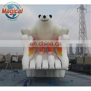 Hot Polar Bear Inflatable Water Slide Inflatable Slide Inflatable Pool Slide thumbnail-1