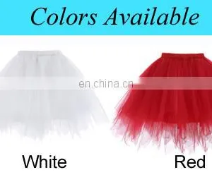Kate Kasin Soft Tulle Netting Red Crinoline Petticoat Underskirt for Retro Vintage Dress KK000447-3 thumbnail-6