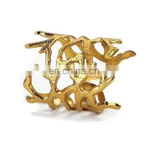 Gold Coral Napkin Rings thumbnail-1