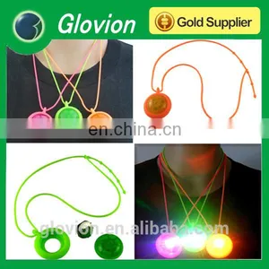 Best Sell Safety Lanyard Glow in the Dark Lanyard LED Flashing Lanyard for Event thumbnail-4