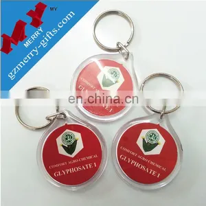 Eco-friendly Cheap Blank Keychain / Printed Acrylic Keychain thumbnail-4
