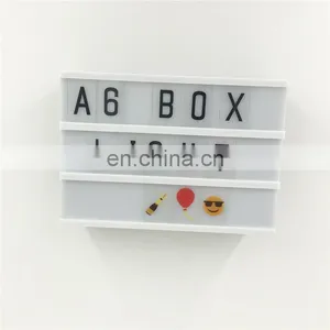 A6 Size DIY Advertising LED Light Box for Home Office Decoration thumbnail-1