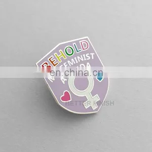 Custom Wholesale Cheap Price Metal Pin Badge in China thumbnail-4
